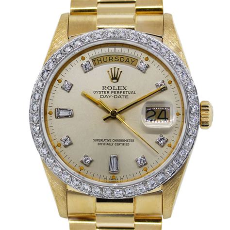 big diamond bezel rolex|genuine Rolex diamond bezel.